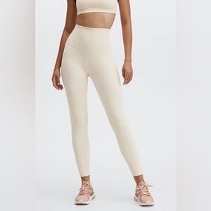 Women's Cream High-Waisted Leggings fabletics purelux